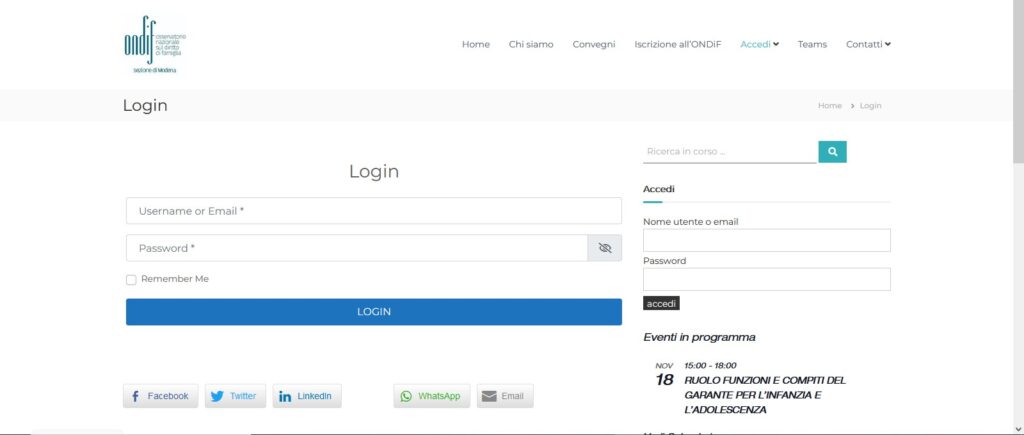 Email di conferma